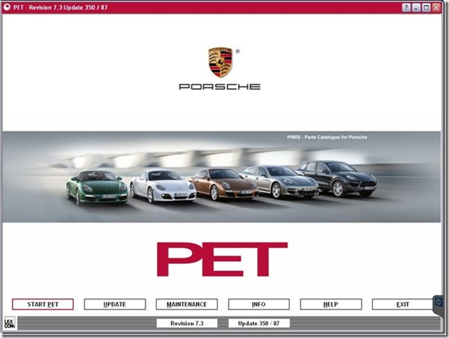 Porsche PET 7.3-1